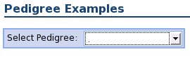 Example dropdown